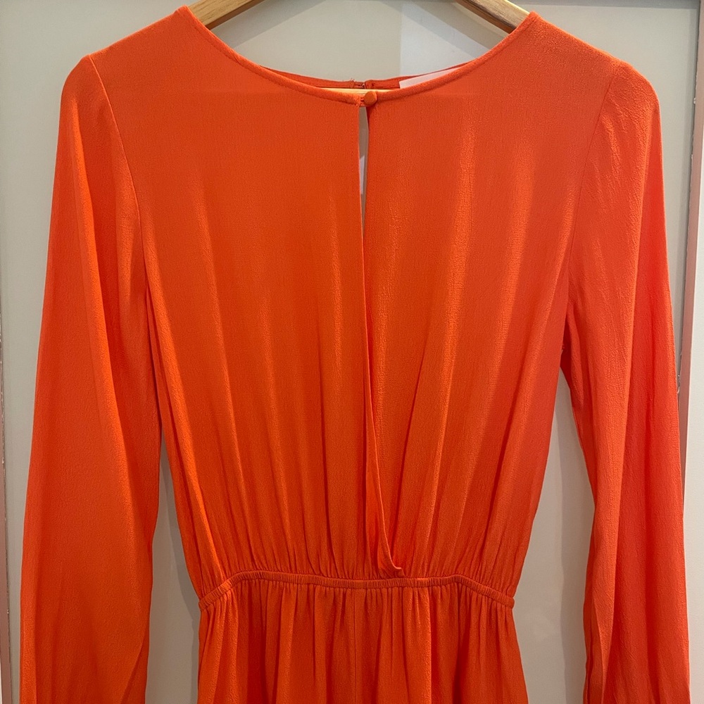 superdown Orange Long Sleeve Romper - Picture 5 of 7